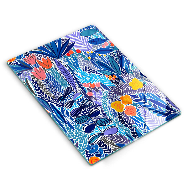 Glas Ceranfeldabdeckung Bemalte Wiese