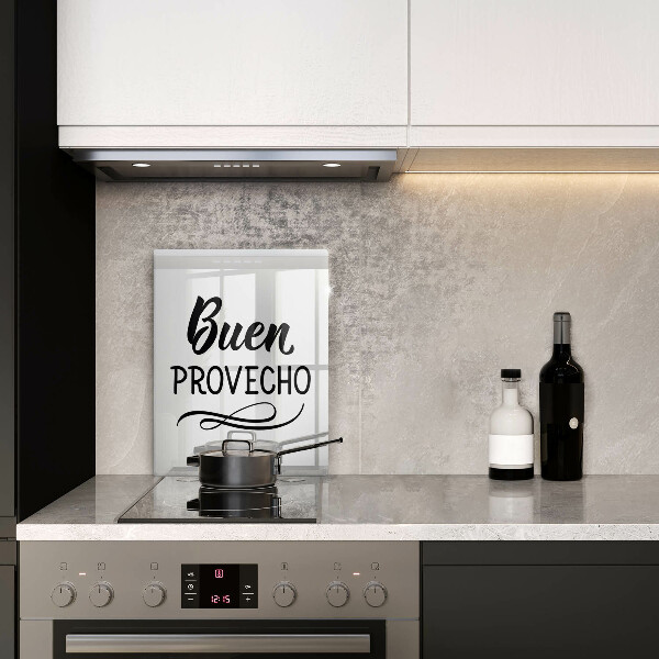 Glas Ceranfeldabdeckung Buen provecho