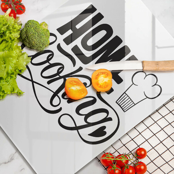 Glas Ceranfeldabdeckung Home cooking