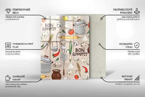 Glas Ceranfeldabdeckung Küchenillustration