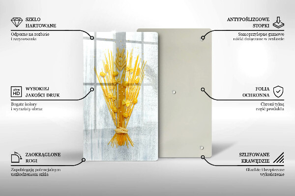 Glas Ceranfeldabdeckung Pasta