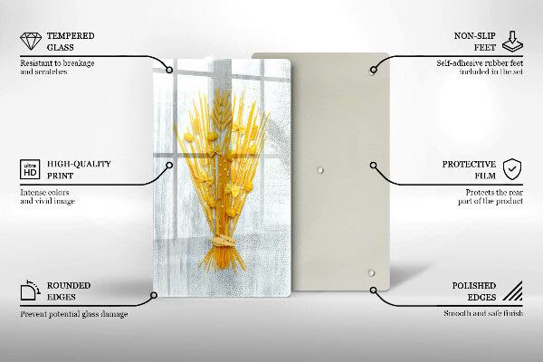 Glas Ceranfeldabdeckung Pasta