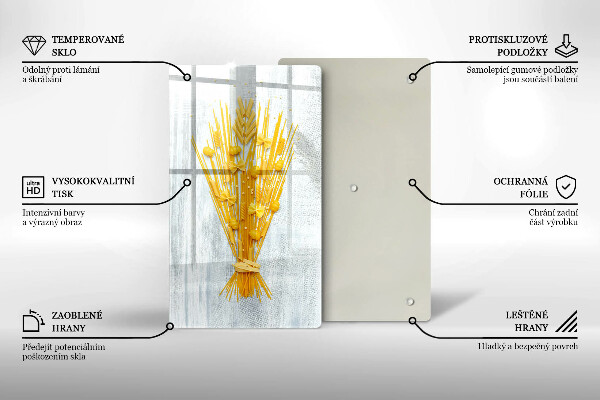 Glas Ceranfeldabdeckung Pasta