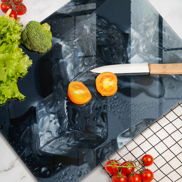 Glas Ceranfeldabdeckung Kalte Eiswürfel