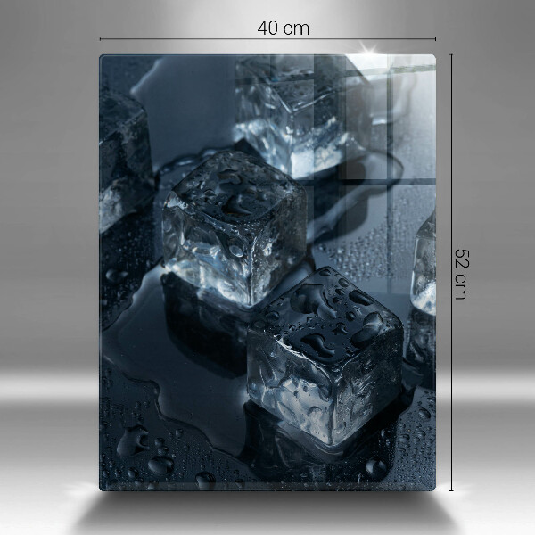 Glas Ceranfeldabdeckung Kalte Eiswürfel