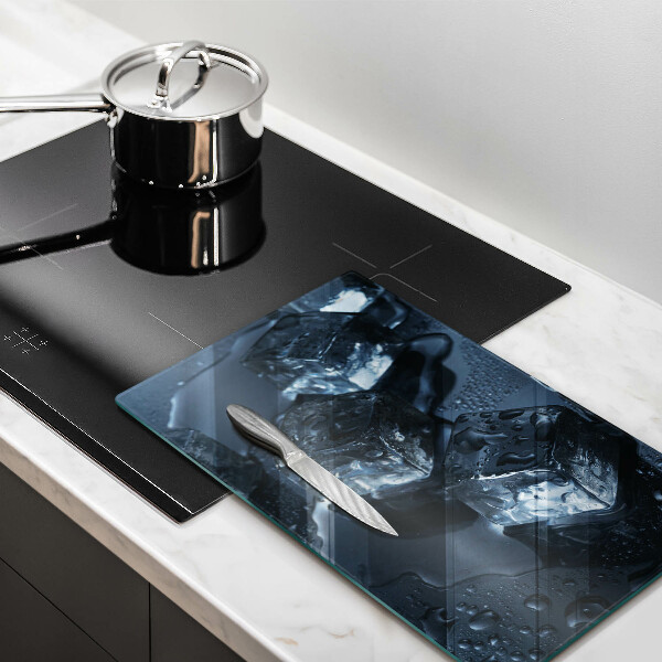 Glas Ceranfeldabdeckung Kalte Eiswürfel