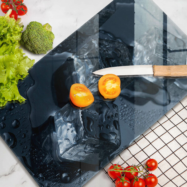 Glas Ceranfeldabdeckung Kalte Eiswürfel