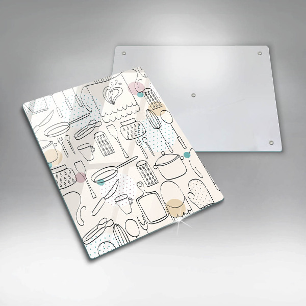 Glas Ceranfeldabdeckung Küchenzubehör