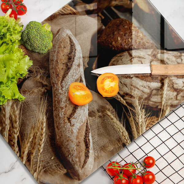 Glas Ceranfeldabdeckung Brotbrote