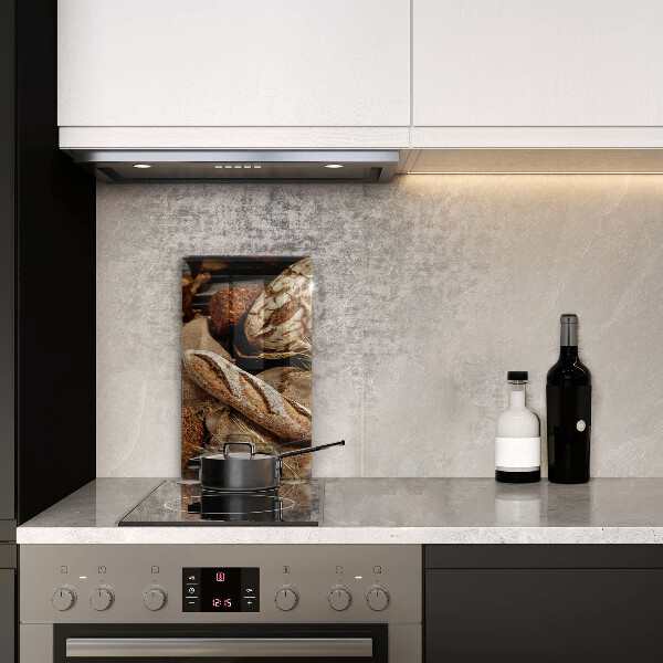 Glas Ceranfeldabdeckung Brotbrote