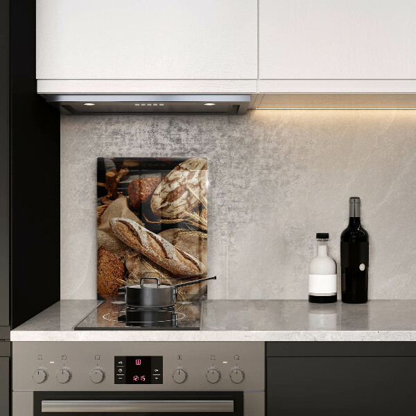 Glas Ceranfeldabdeckung Brotbrote