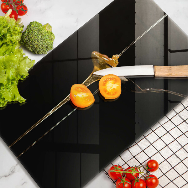 Glas Ceranfeldabdeckung Ein Teelöffel Honig