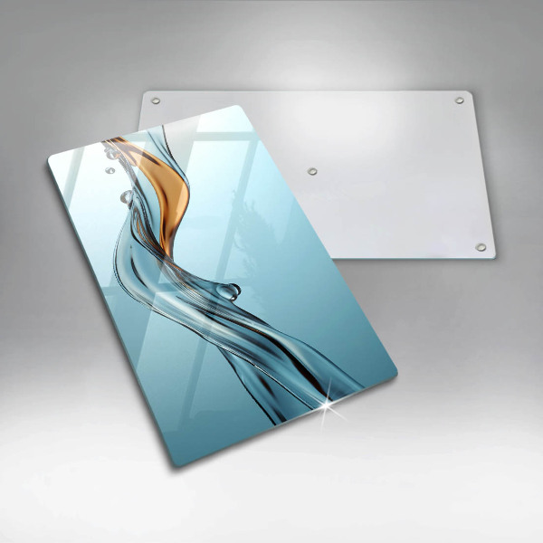 Glas Ceranfeldabdeckung Wasserstrahl