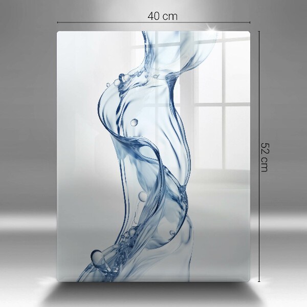 Glas Ceranfeldabdeckung Sauberes Wasser