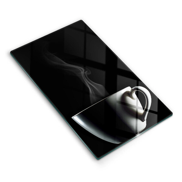 Glas Ceranfeldabdeckung Eine Tasse Tee