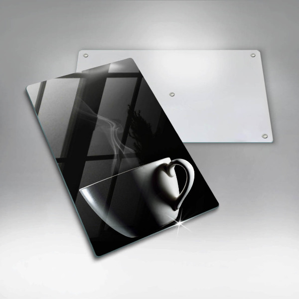 Glas Ceranfeldabdeckung Eine Tasse Tee