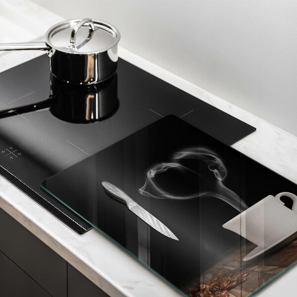 Glas Ceranfeldabdeckung Kaffeetasse-Herz