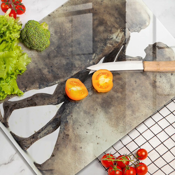 Glas Ceranfeldabdeckung Körper verliebter Menschen