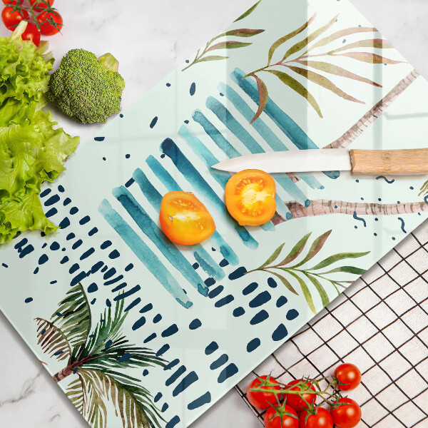 Glas Ceranfeldabdeckung Feiertagsillustrationen