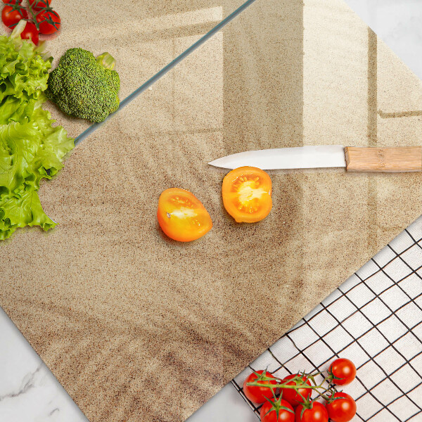 Glas Ceranfeldabdeckung Strandsandurlaub