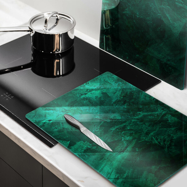 Glas Herdabdeckplatte Steinhintergrundtextur