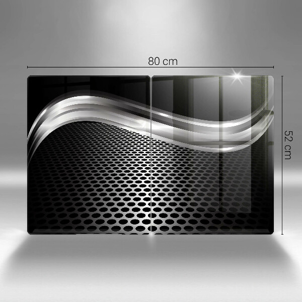 Glas Ceranfeldabdeckung Metallstruktur