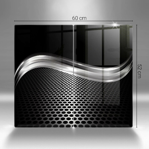 Glas Ceranfeldabdeckung Metallstruktur