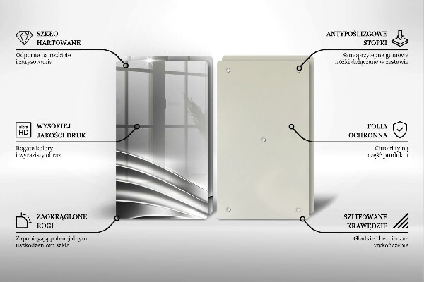 Glas Ceranfeldabdeckung Metallstruktur