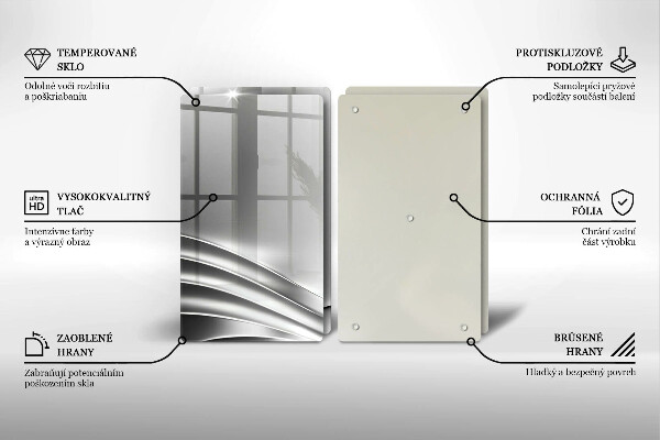 Glas Ceranfeldabdeckung Metallstruktur