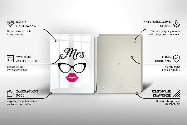 Glas Ceranfeldabdeckung Mrs Mr