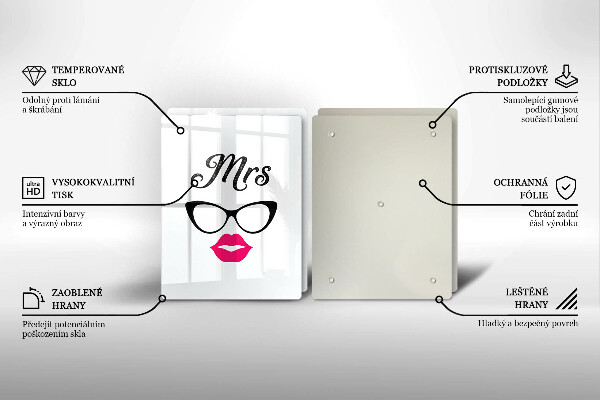 Glas Ceranfeldabdeckung Mrs Mr