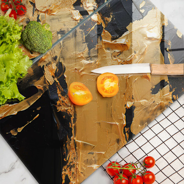 Glas Ceranfeldabdeckung Elegante Farbstruktur