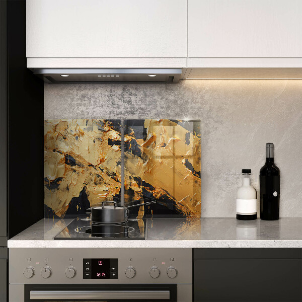 Glas Ceranfeldabdeckung Elegante Farbstruktur