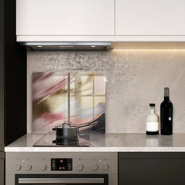 Glas Ceranfeldabdeckung Pastellflecken