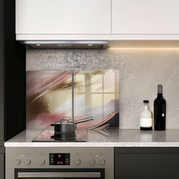 Glas Ceranfeldabdeckung Pastellflecken