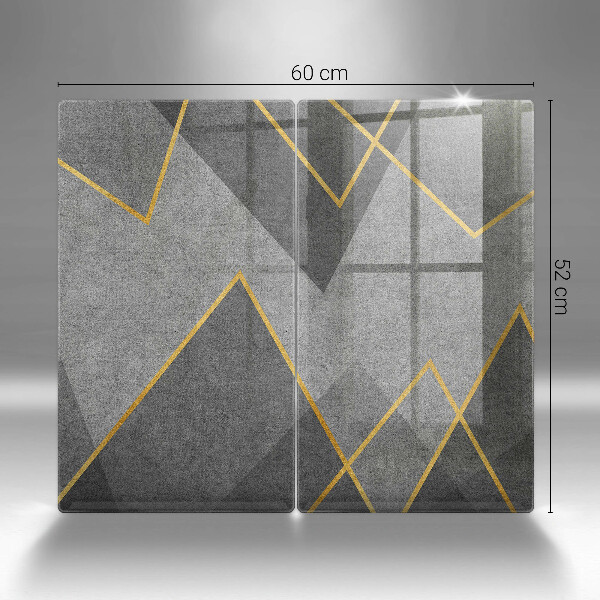 Glas Ceranfeldabdeckung Scharfe Formen