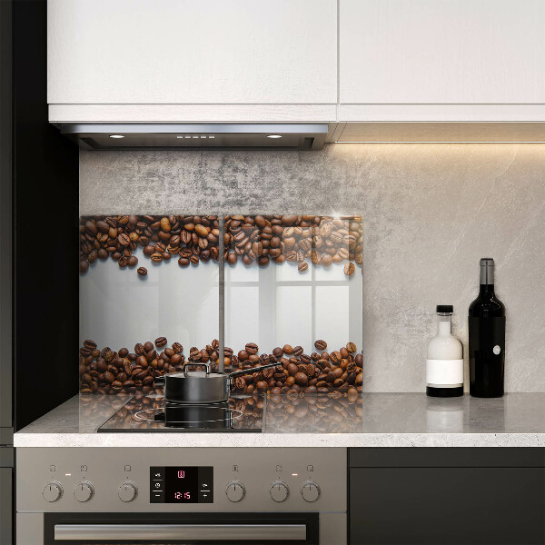 Glas Ceranfeldabdeckung Kaffeebohnen