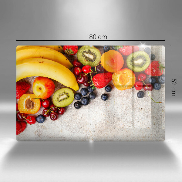 Glas Ceranfeldabdeckung Feiertagsfrüchte