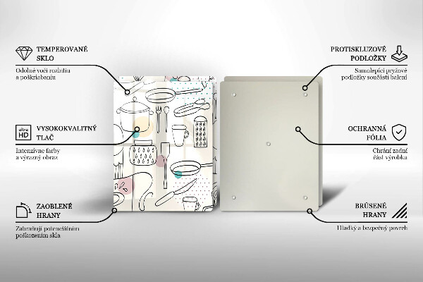 Glas Ceranfeldabdeckung Küchenzubehör