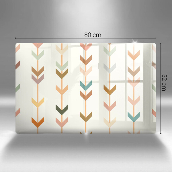 Glas Ceranfeldabdeckung Geometrische Elemente