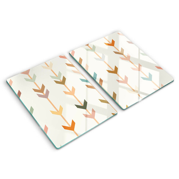 Glas Ceranfeldabdeckung Geometrische Elemente