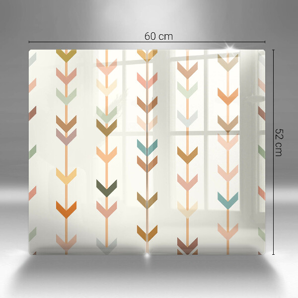 Glas Ceranfeldabdeckung Geometrische Elemente