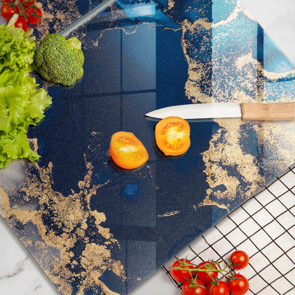 Glas Ceranfeldabdeckung Marmorabstraktion