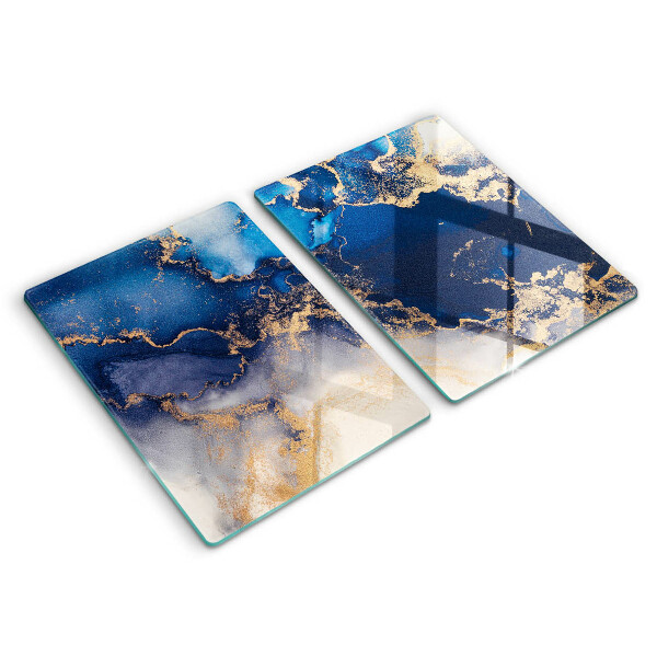 Glas Ceranfeldabdeckung Marmorabstraktion