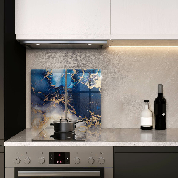 Glas Ceranfeldabdeckung Marmorabstraktion