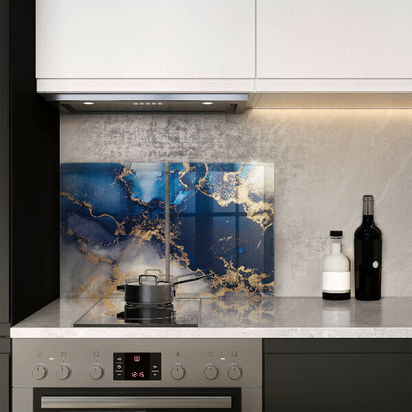 Glas Ceranfeldabdeckung Marmorabstraktion