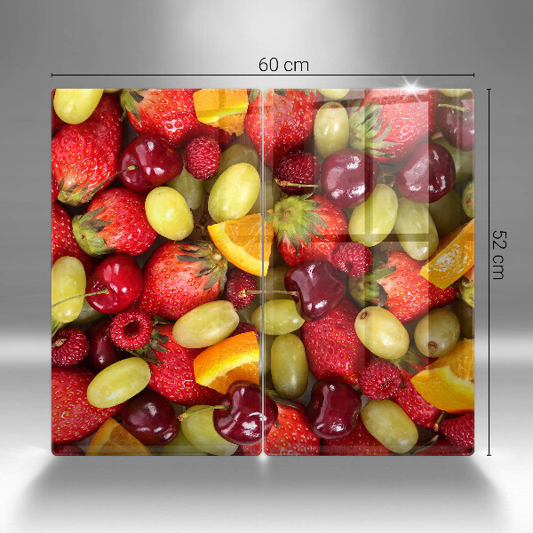 Glas Ceranfeldabdeckung Sommerfrüchte