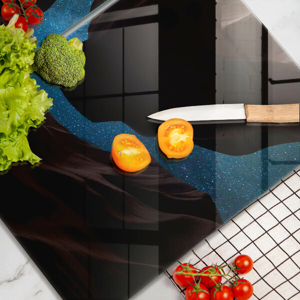 Glas Ceranfeldabdeckung Sternenklarer Himmel