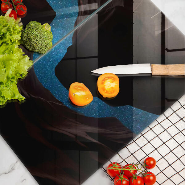 Glas Ceranfeldabdeckung Sternenklarer Himmel