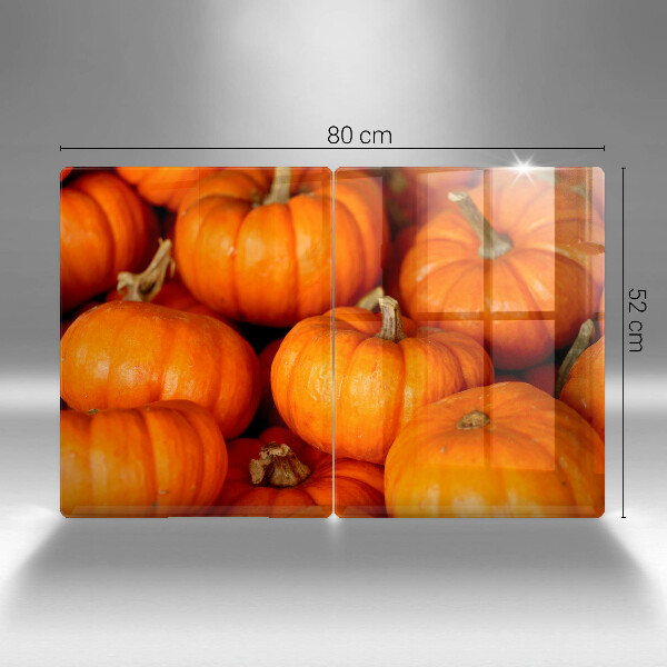 Glas Ceranfeldabdeckung Kürbisse